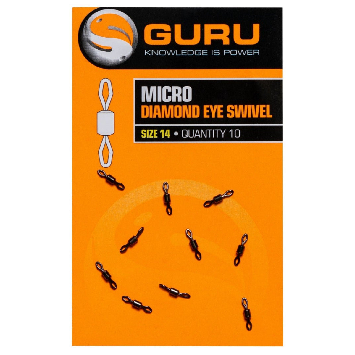 Guru micro diamond eye swivel