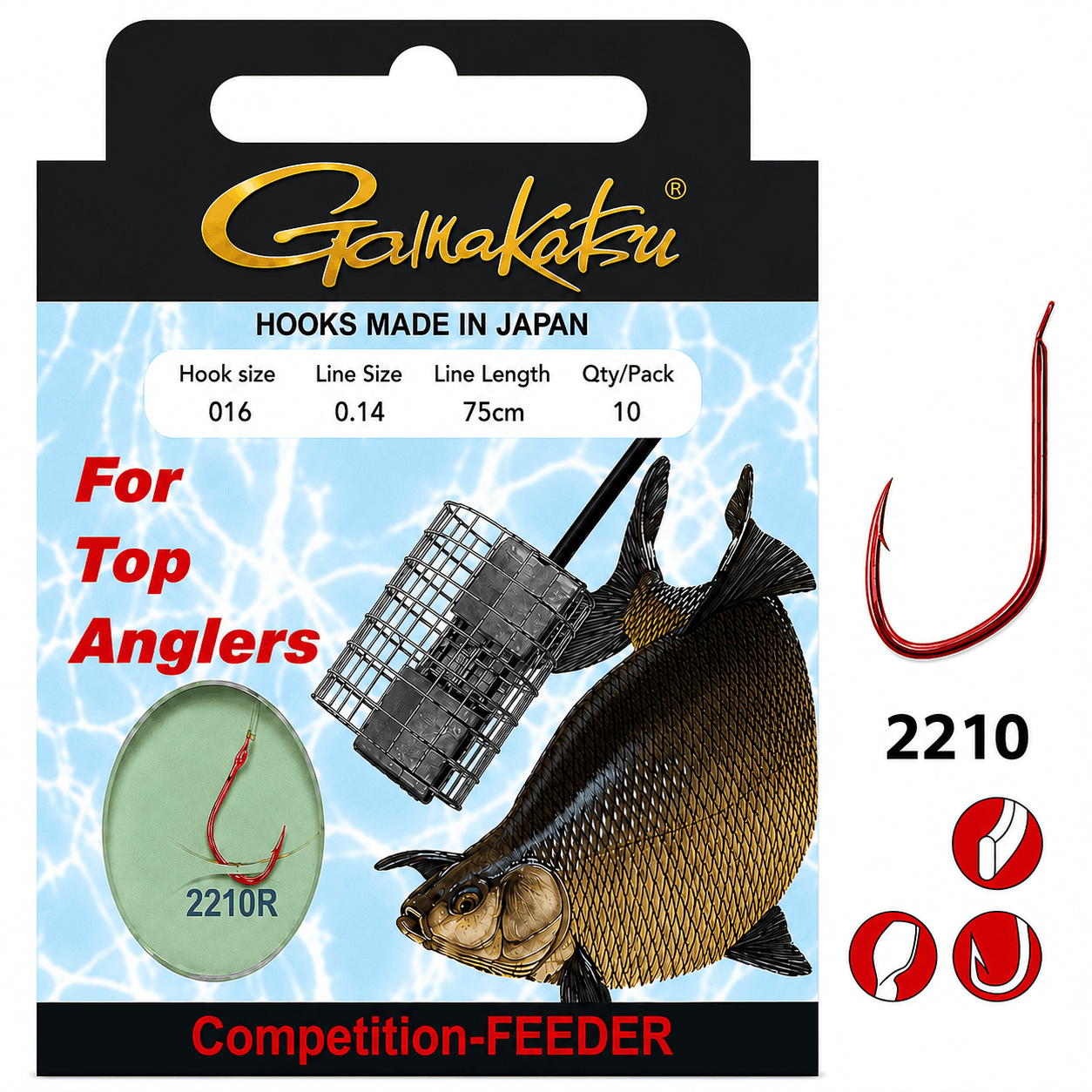 Gamakatsu-Competition-feeder-2210R-75cm-size-16-014mm