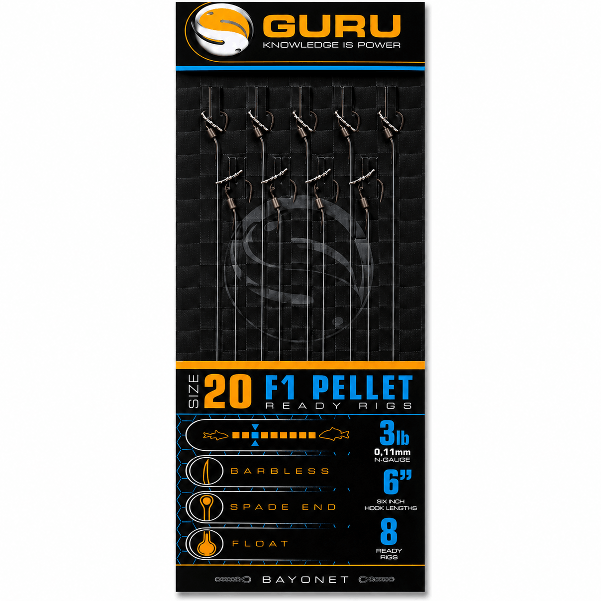 Guru-F1-pellet-ready-rigs-bayonet-size-20