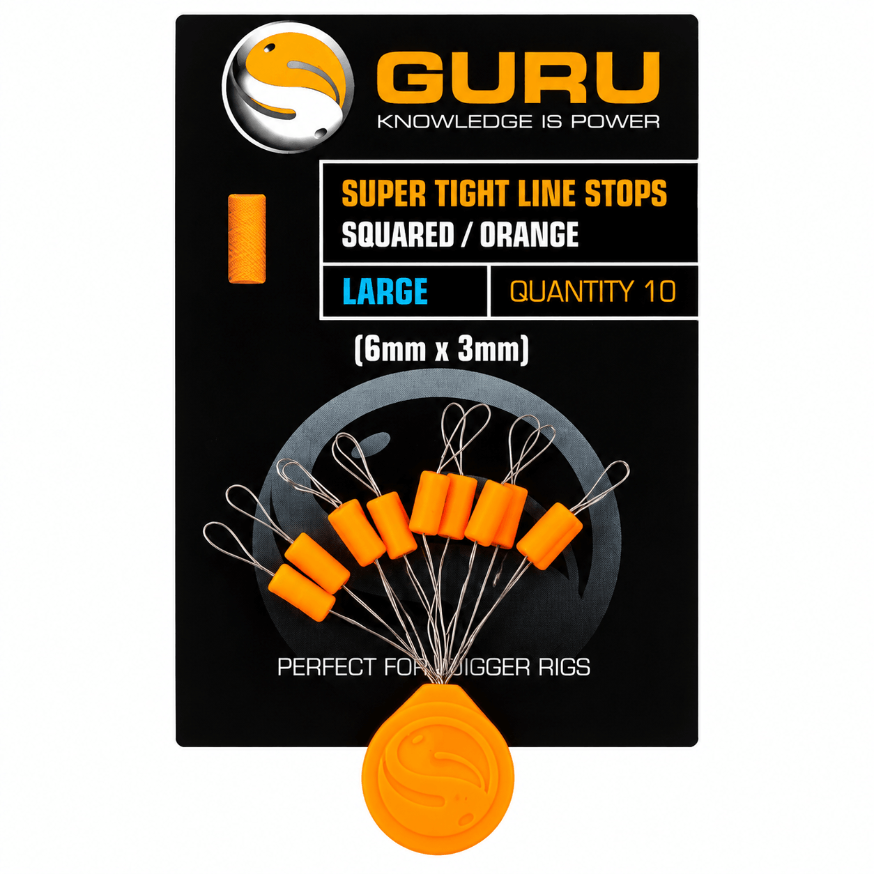 Guru-Super-Tight-line-Stops-Squared-Orange-large