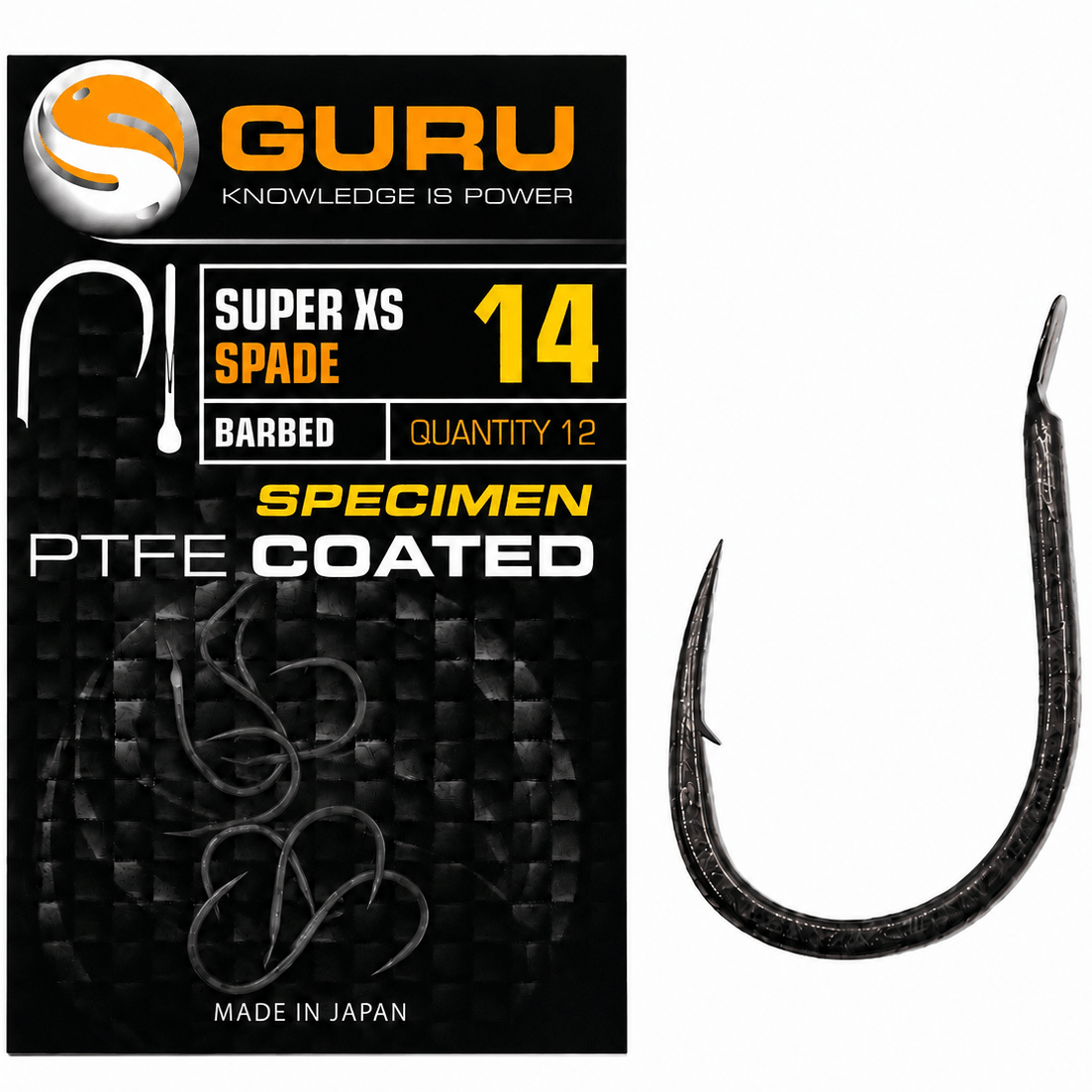 Guru-super-xs-spade-barbed-size-14