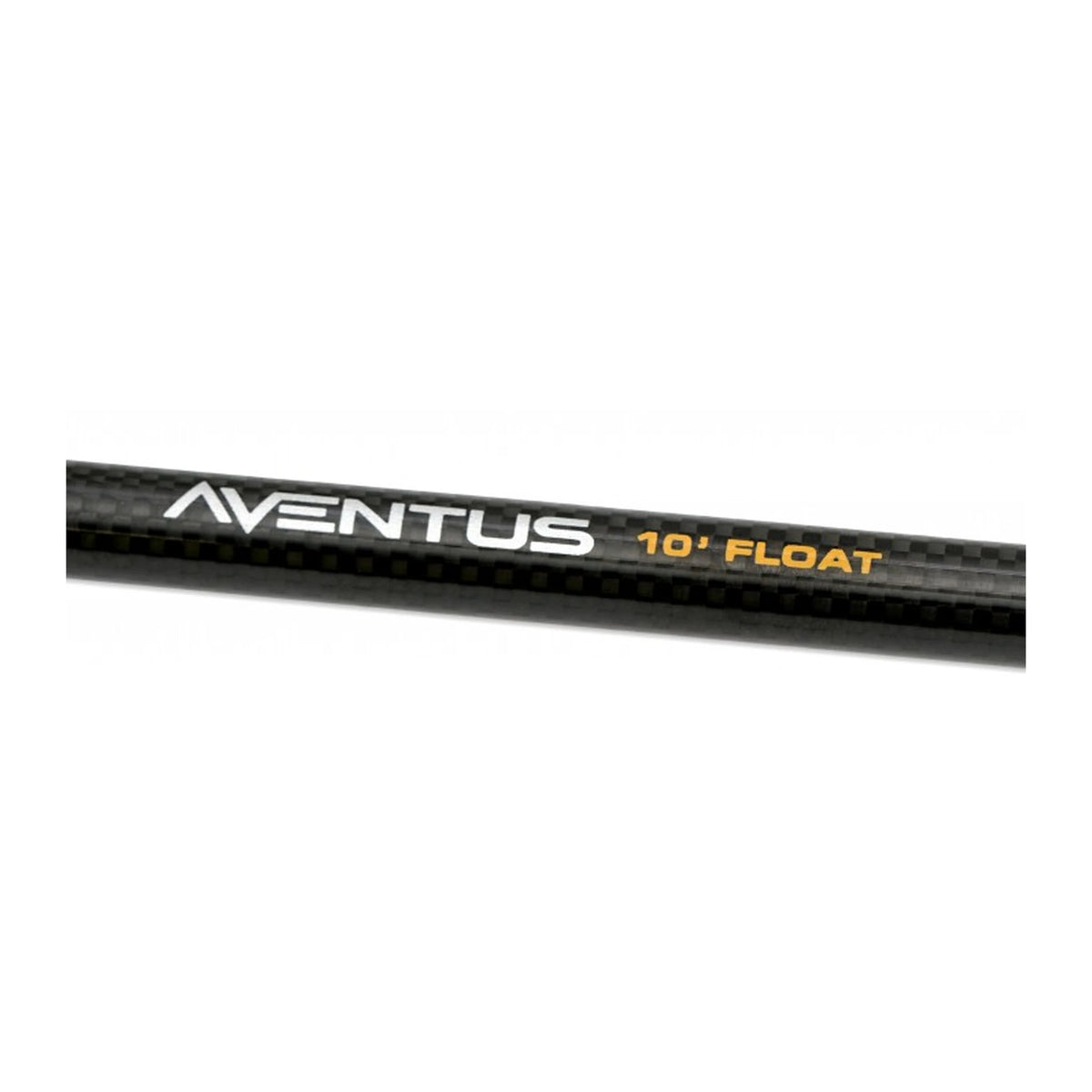 Guru Aventus Float 10ft, grote horizontale close-up van de authentieke AVENTUS 10ft FLOAT-opdruk
