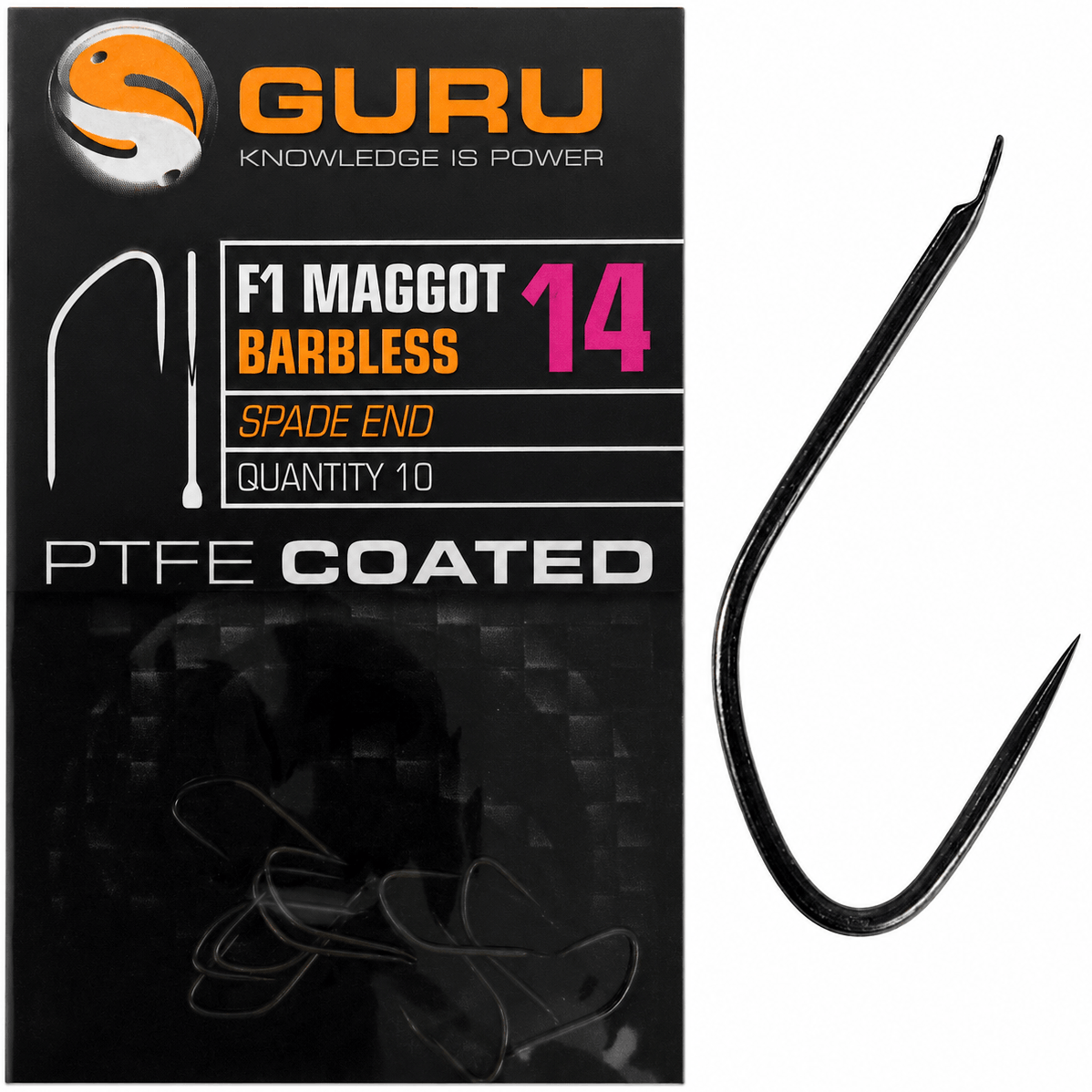 Guru_F1_Maggot_Barbless_Spade_End_Haak-size-14