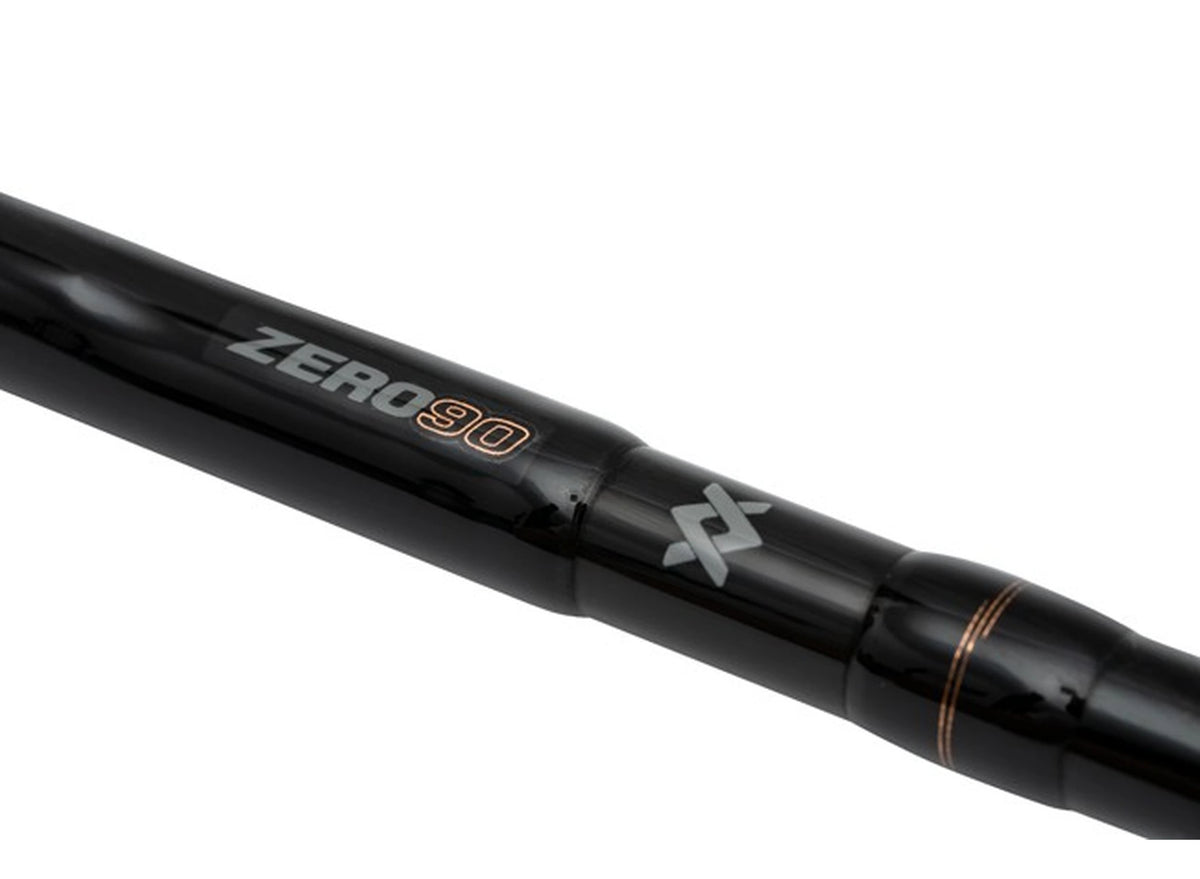 Guru Aventus Waggler 12ft, detail van Zero 90-markering op de hengelblank