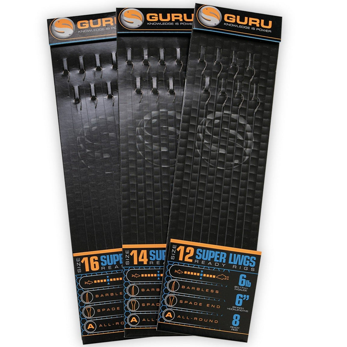 Guru Super LWGS Pole Rigs 6" - Onderlijnen