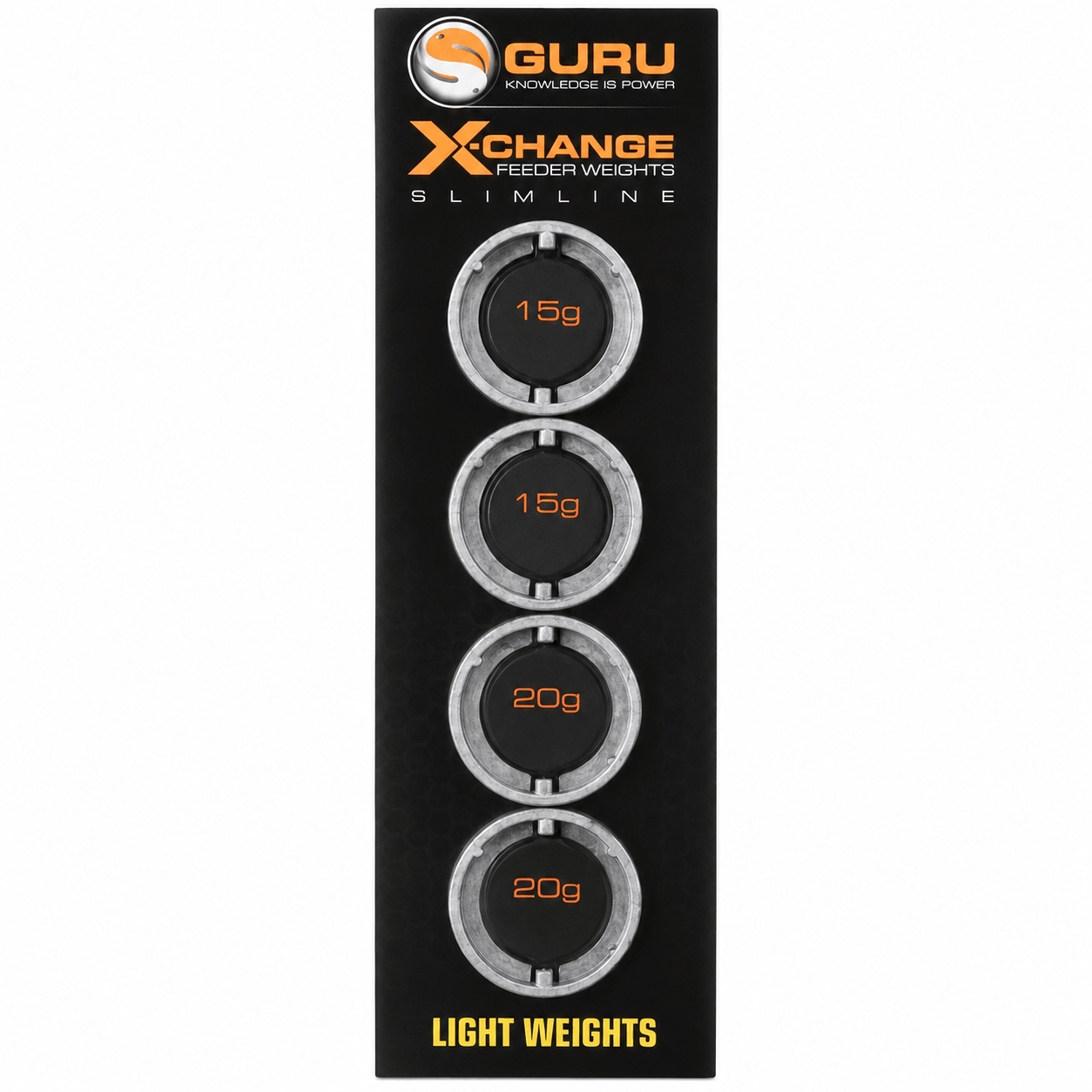 Guru_X-Change_Feeder_Weights_Slimline_Feedergewichten