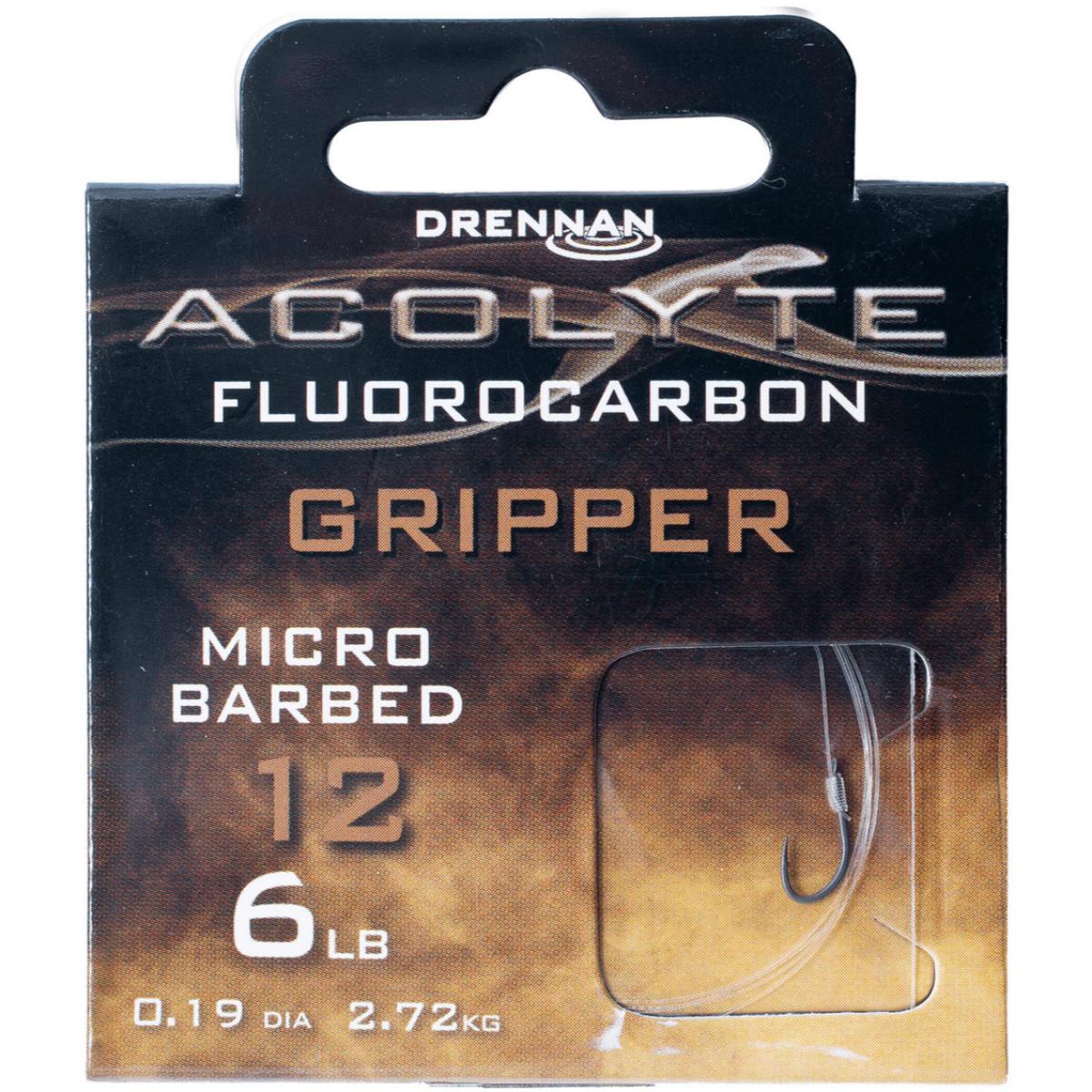 Drennan acolyte gripper - hooks to fluorocarbon 50cm