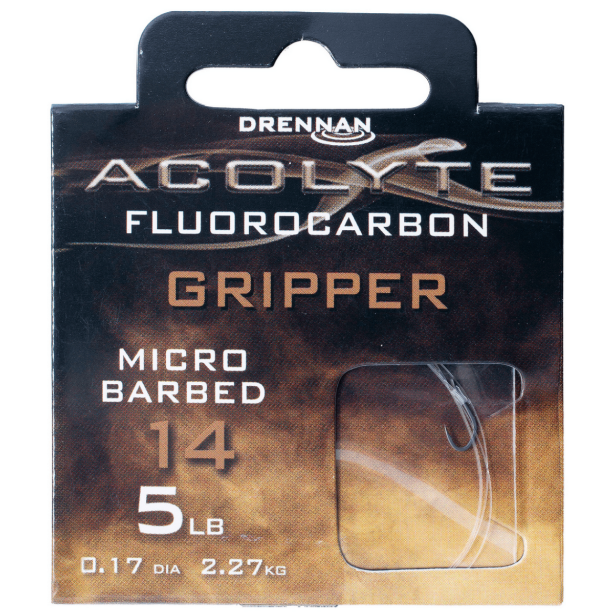 Drennan acolyte gripper - hooks to fluorocarbon 50cm