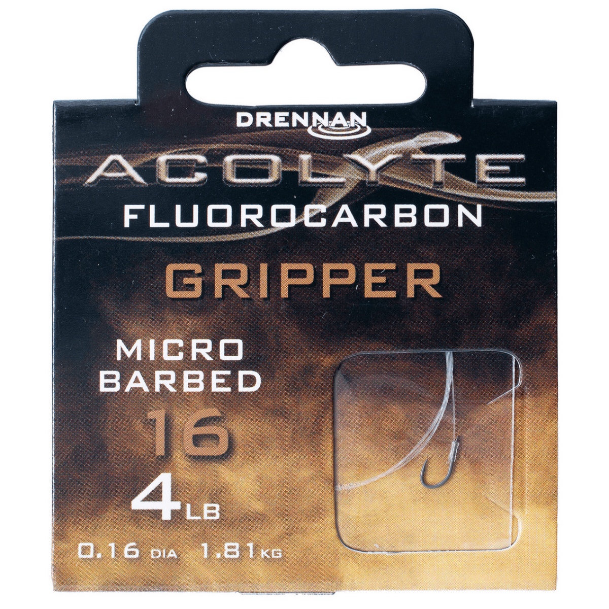 Drennan acolyte gripper - hooks to fluorocarbon 50cm