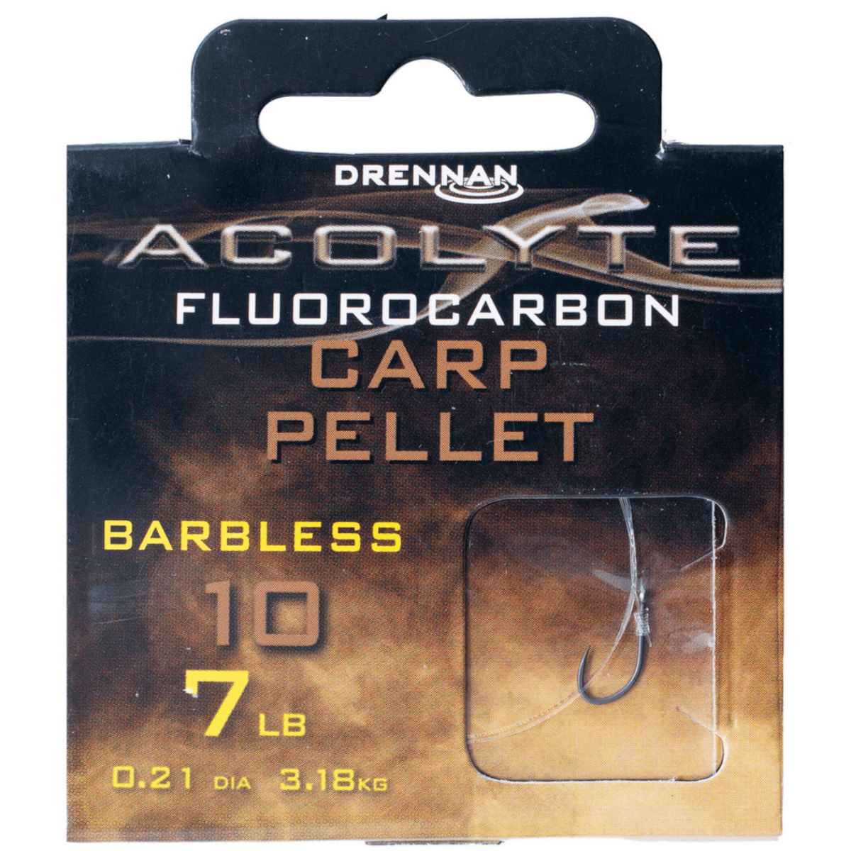 Drennan acolyte carp pellet - hook to fluorocarbon 30cm