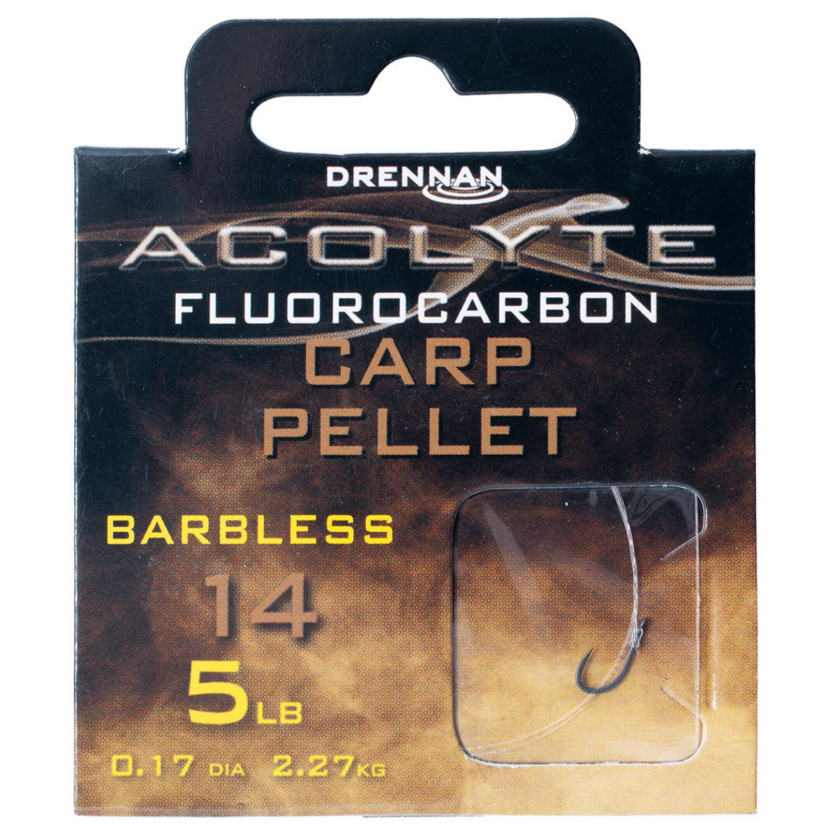 Drennan acolyte carp pellet - hook to fluorocarbon 30cm