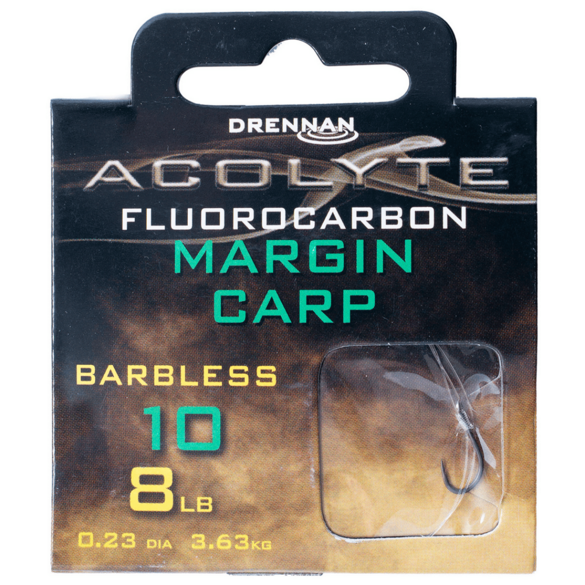 Drennan acolyte margin carp - hooks to fluorocarbon 30cm