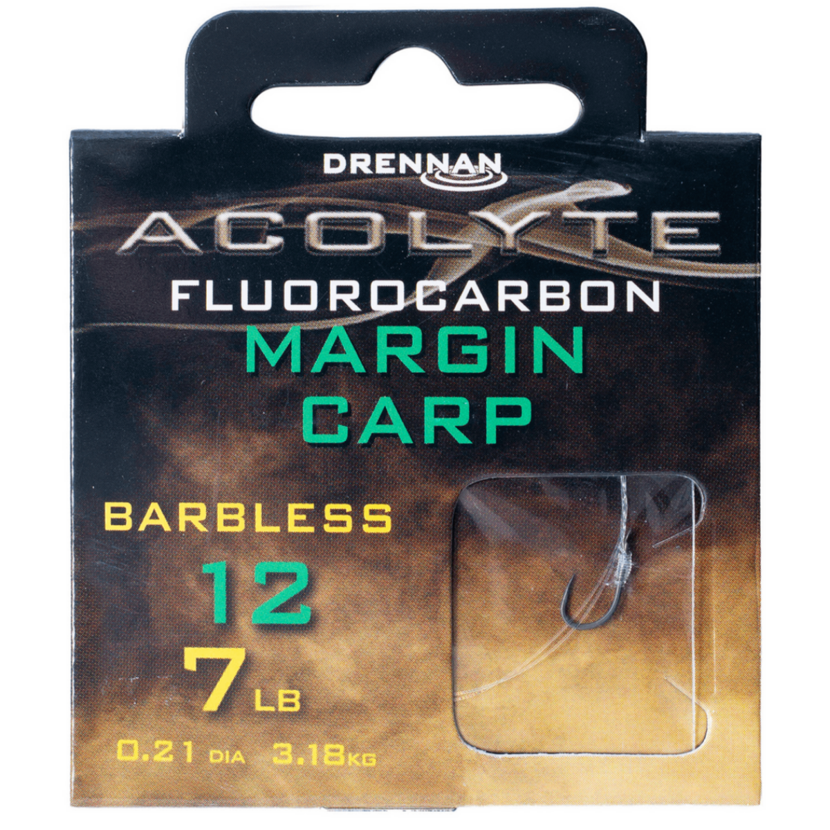 Drennan acolyte margin carp - hooks to fluorocarbon 30cm
