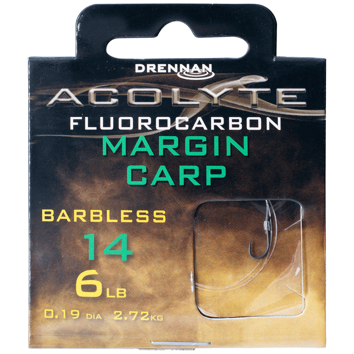 Drennan acolyte margin carp - hooks to fluorocarbon 30cm