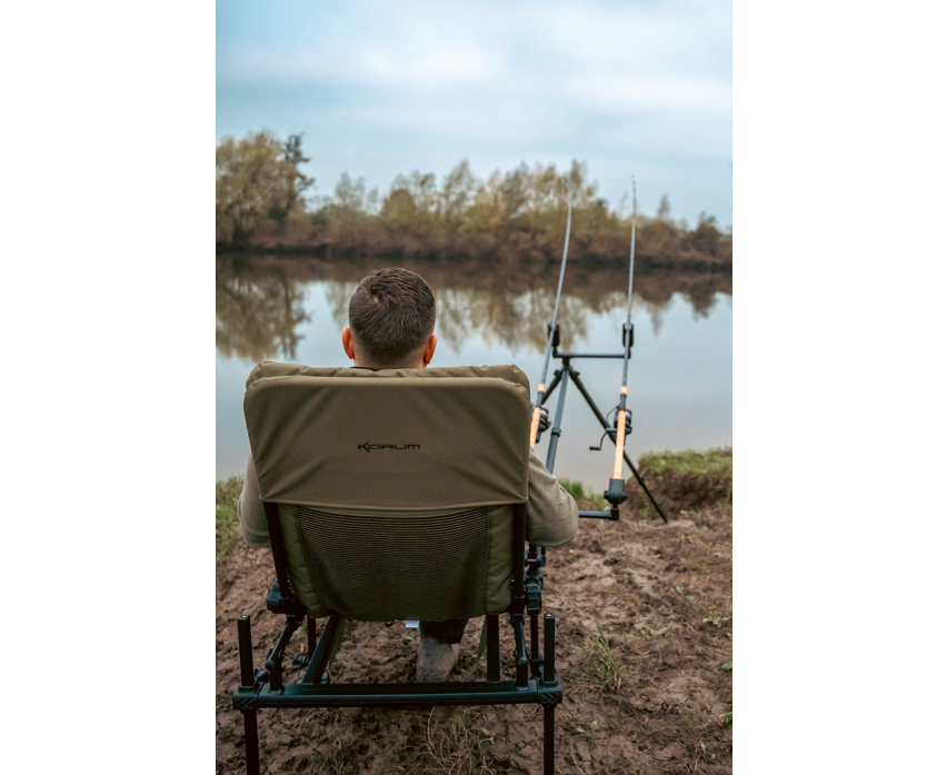 Korum supa lite stretch feeder chair s23