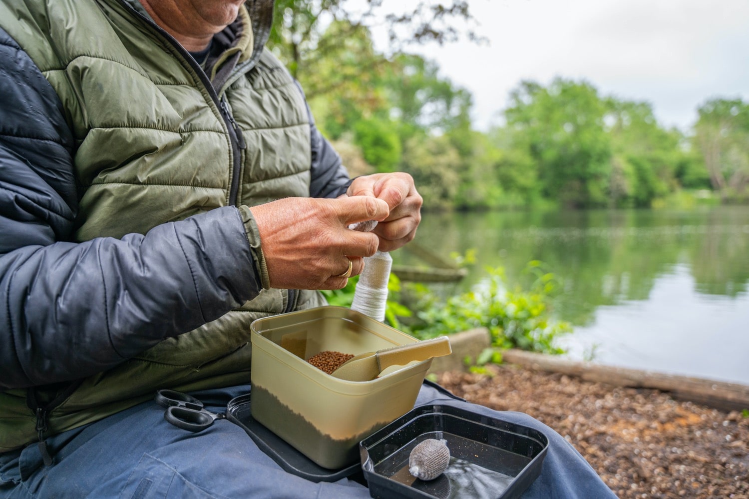 K0310192 Korum method mix bait tub set aasdoos
