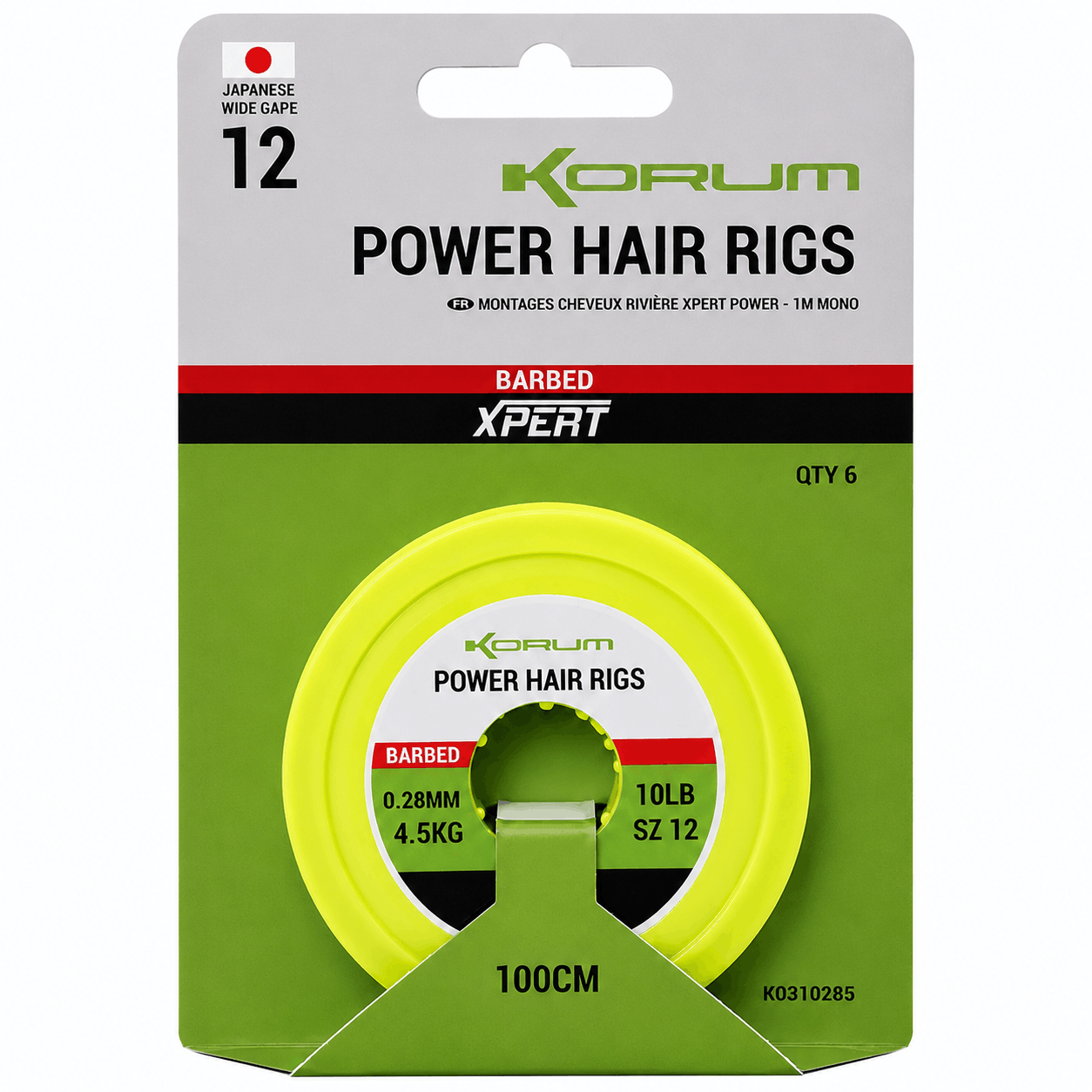 KORUM-POWER-HAIR-RIGS-BARBED-size-12-028mm