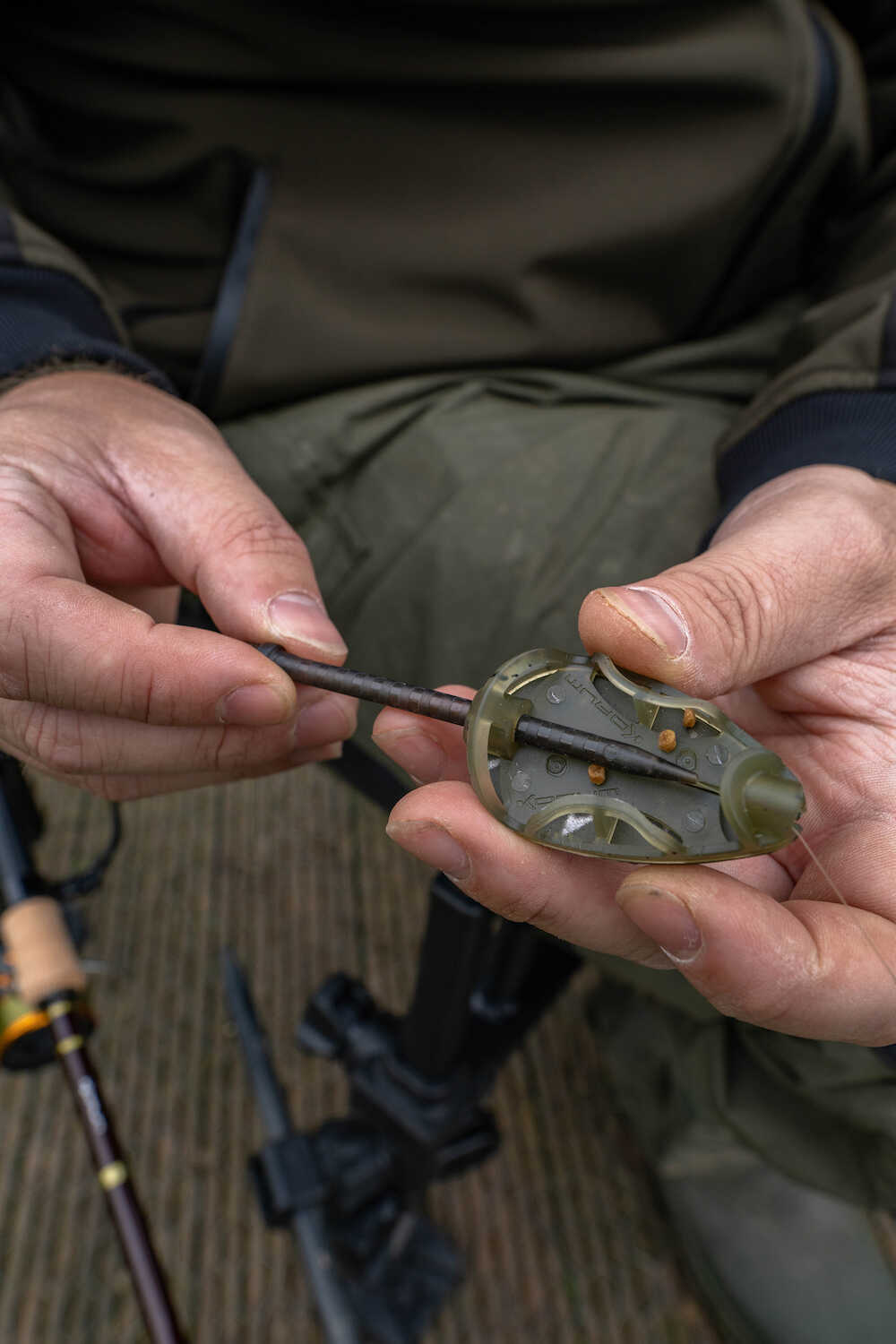 korum camo method feeders