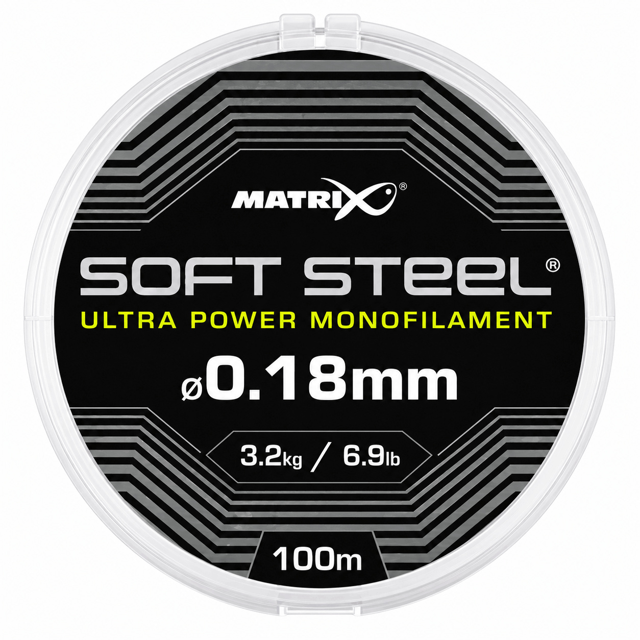 MATRIX-SOFT-STEEL-ULTRA-POWER-MONOFILAMENT-100M-0.18mm