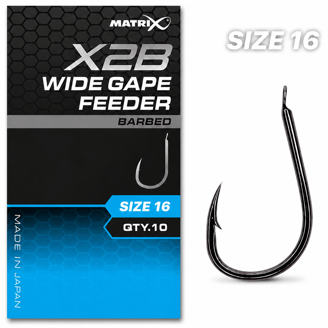 MATRIX-X2B-WIDE-GAPE-FEEDER-barbed-size-16