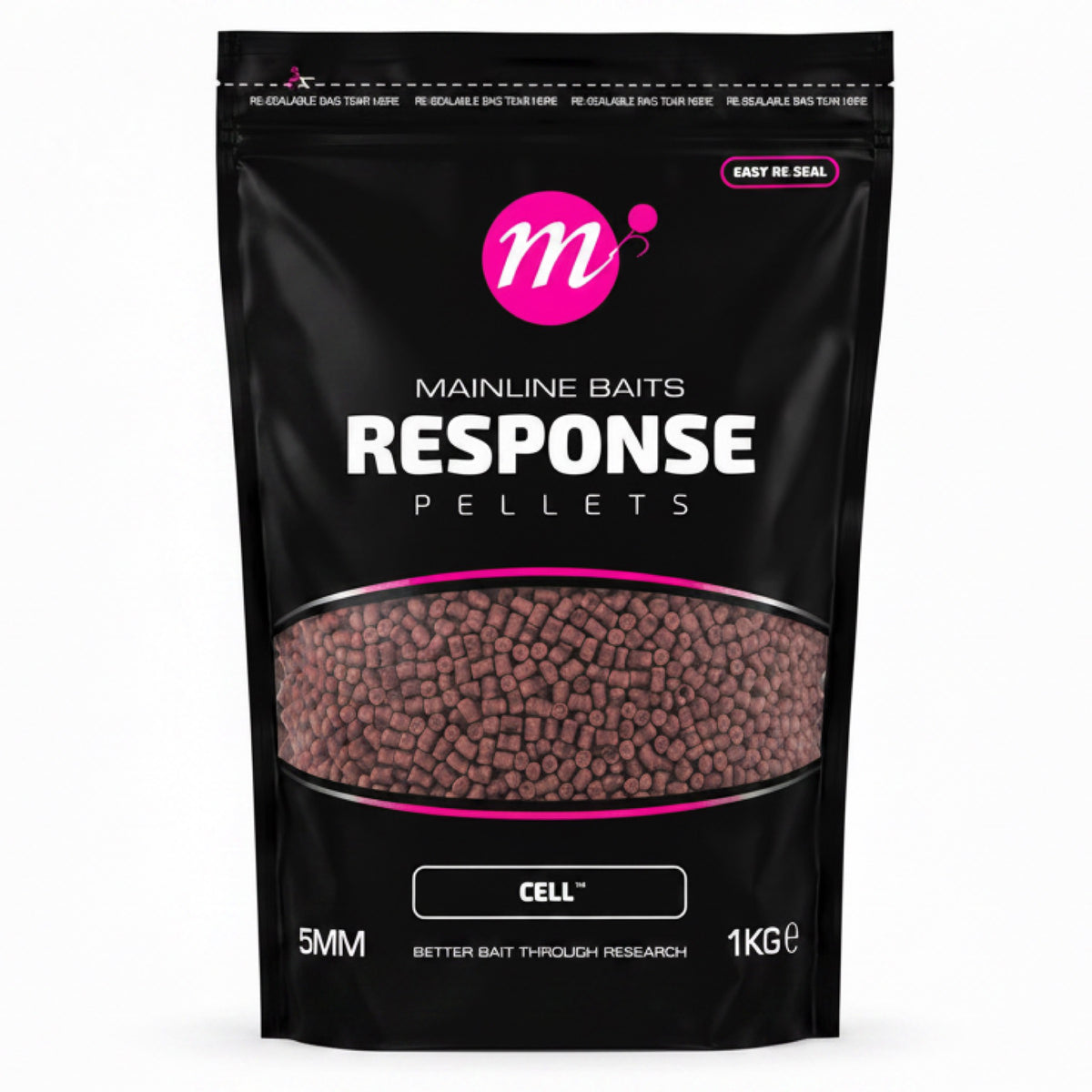 Mainline Response Pellets 5mm 1kg Cell verpakking