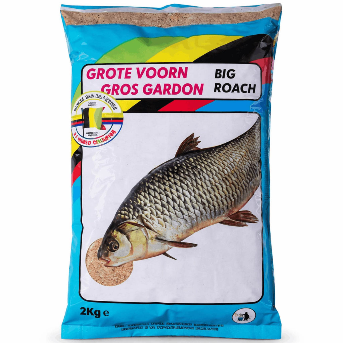 Marcel van den Eynde Big Roach Groundbait 2kg verpakking