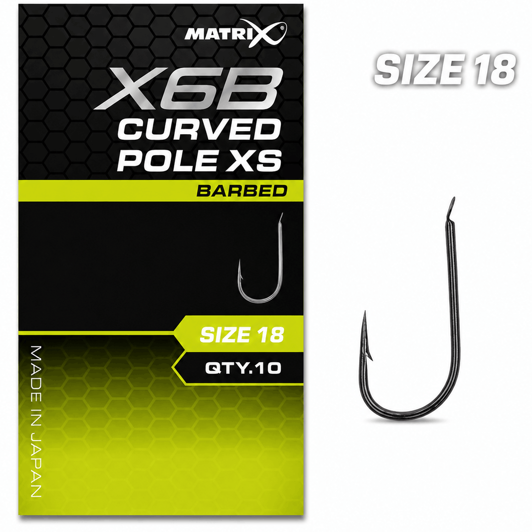 Matrix-X6B-Curved-pole-xs-barbed-size-18