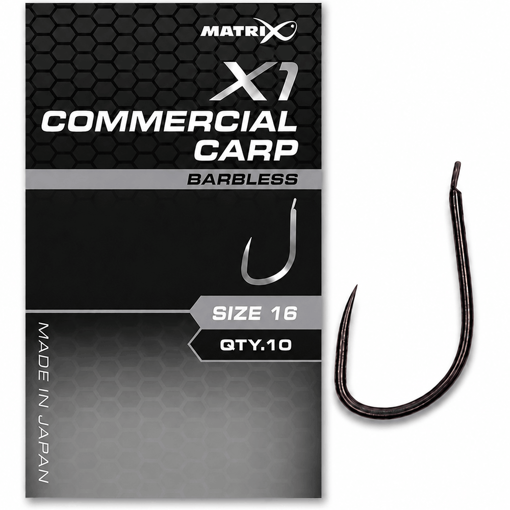 Matrx-X1-commercial-carp-barbless-size-16
