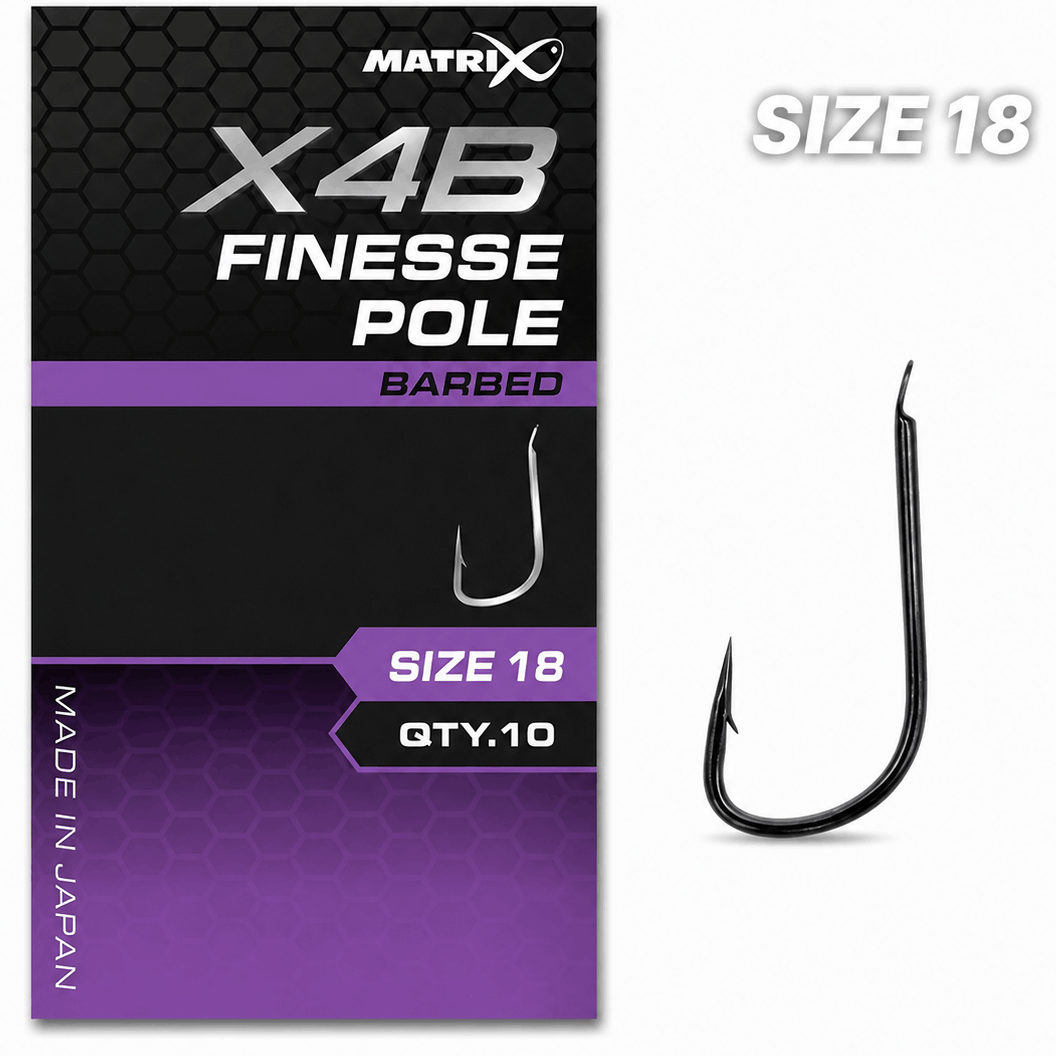Matrx-X4B-finesse-pole-barbed-size-18