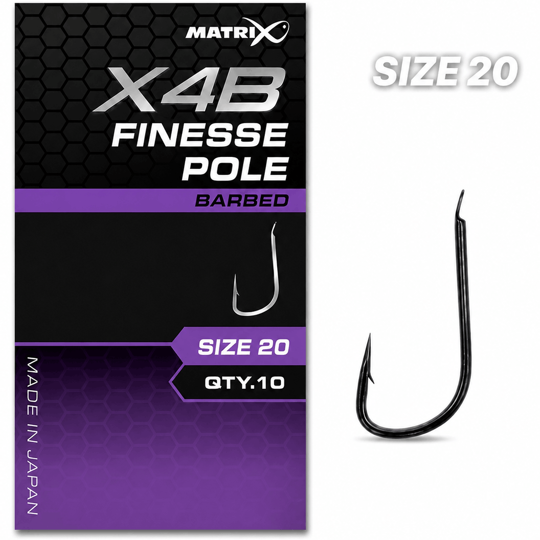 Matrx-X4B-finesse-pole-barbed-size-20