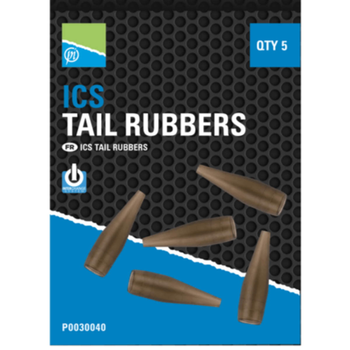 Preston ics tail rubbers