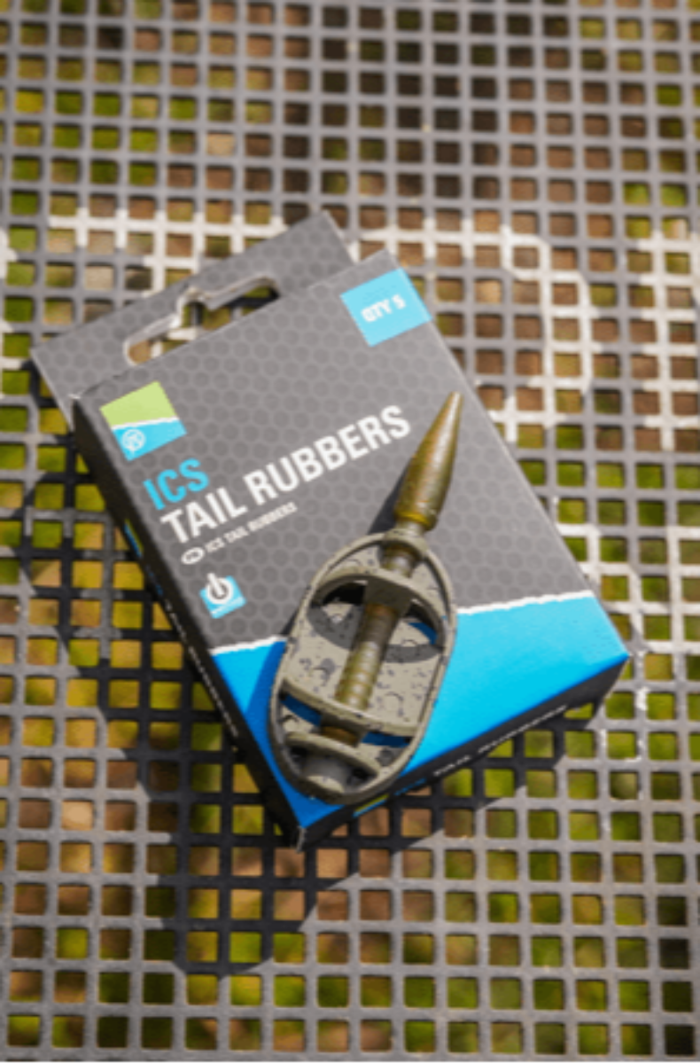 Preston ics tail rubbers