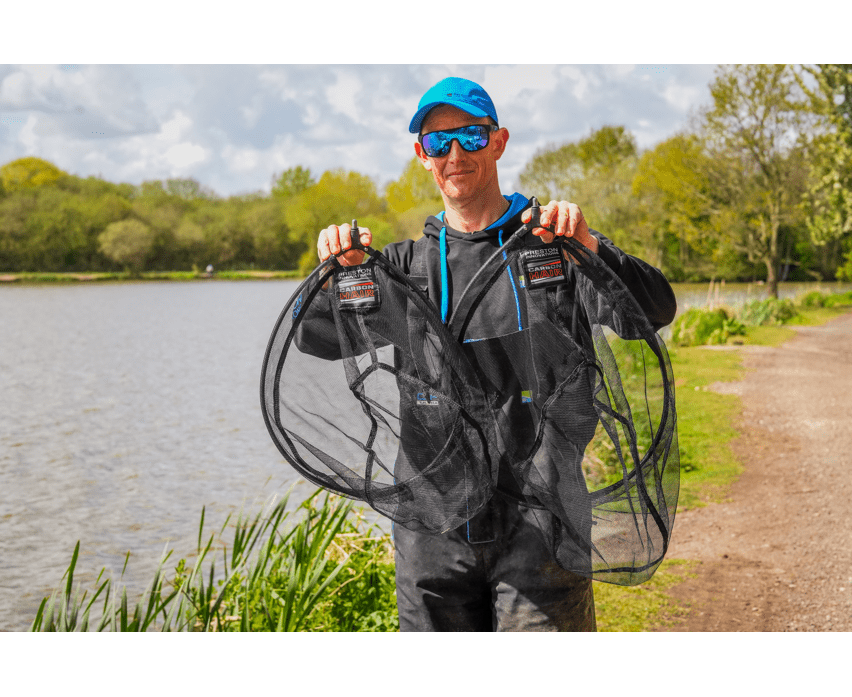 Preston carbon hair mesh landing net