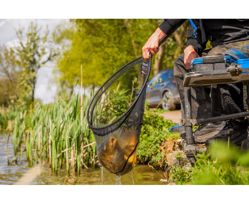 CARBON HAIR MESH LANDING NET