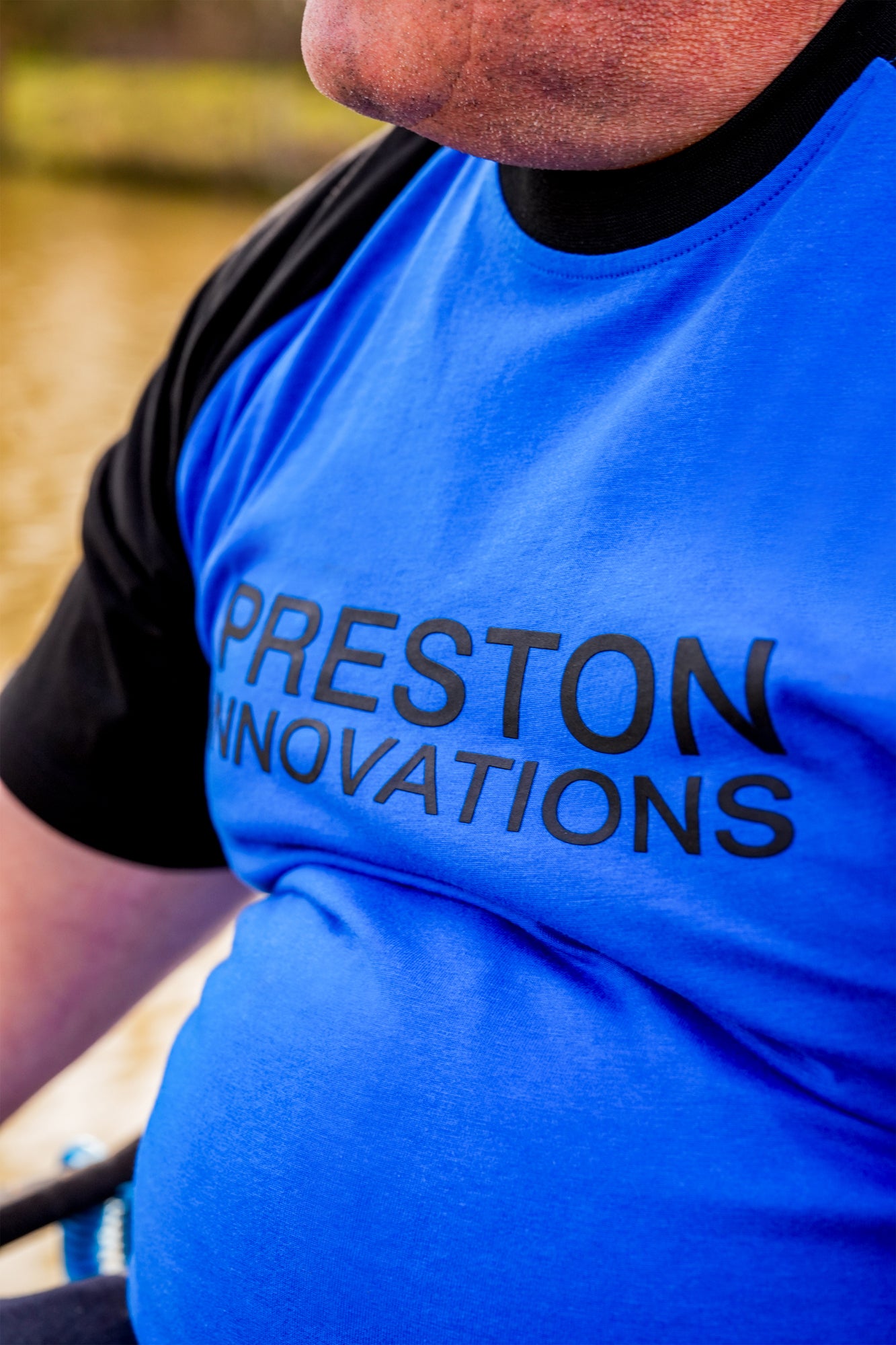 Preston lightweight bleu raglan t-shirt