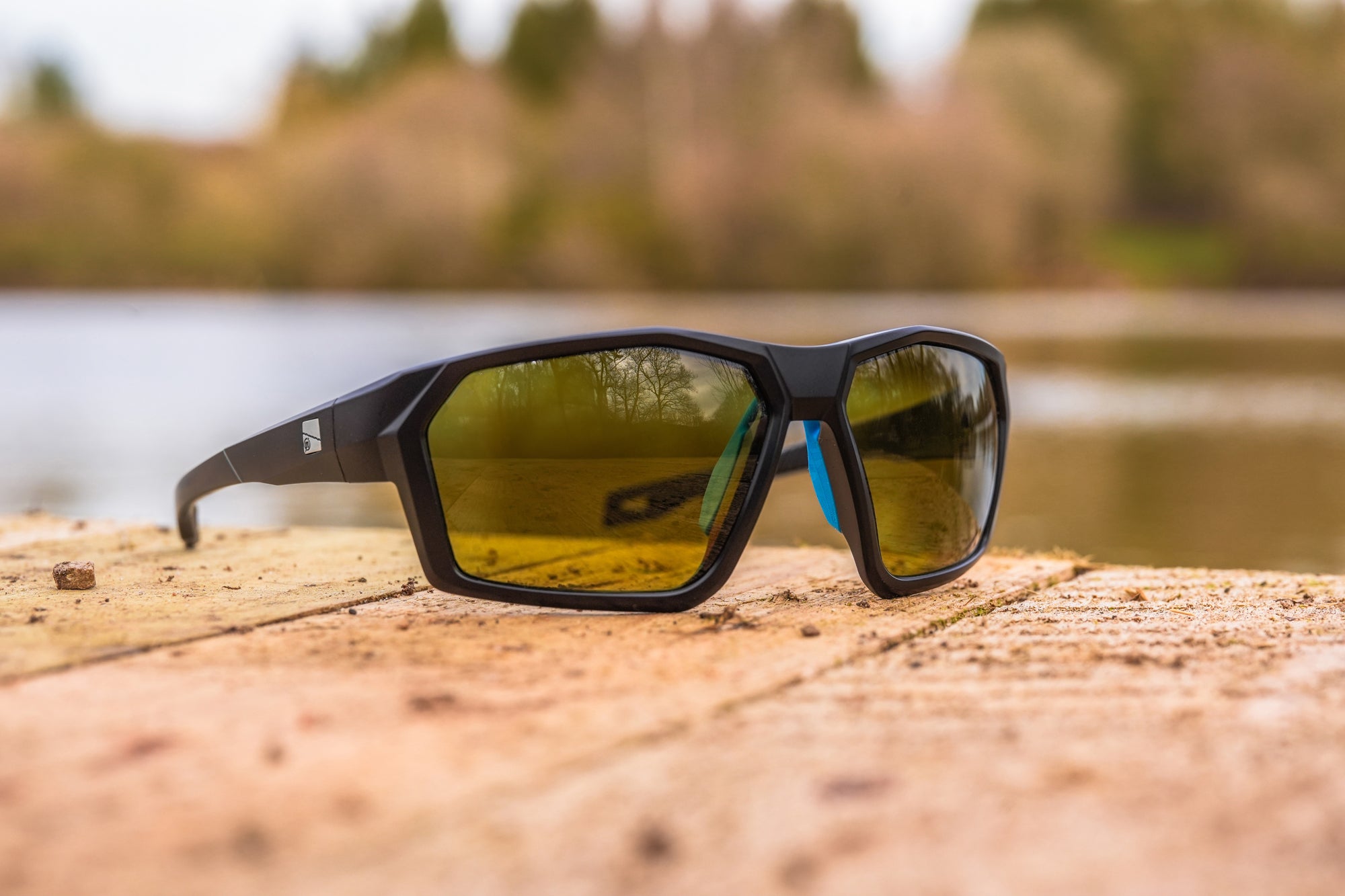 ABSOLUTE WRAP SUNGLASSES - AMBER BROWN