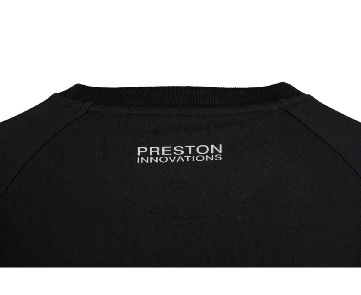 Preston black minimal sweatshirt
