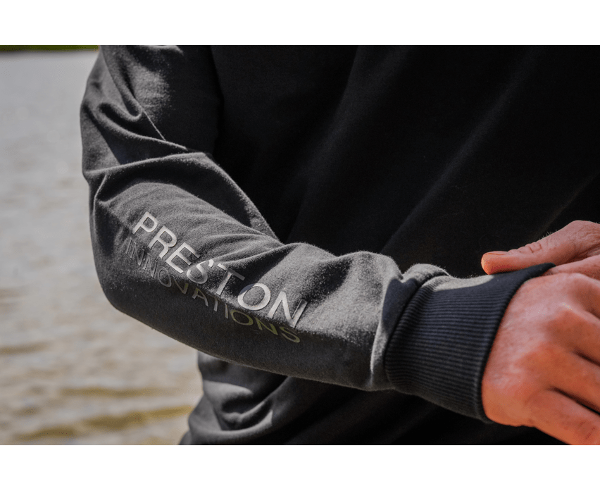 Preston black minimal sweatshirt