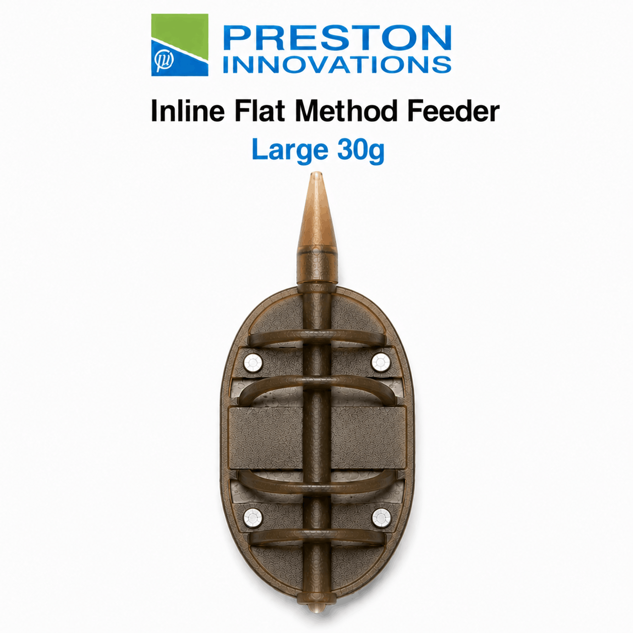 PRESTON-IN-LINE-FLAT-METHOD-FEEDER-Large-30g