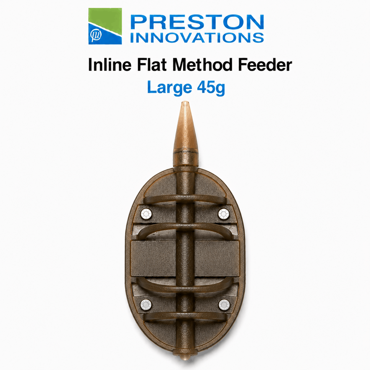 PRESTON-IN-LINE-FLAT-METHOD-FEEDER-Large-45g