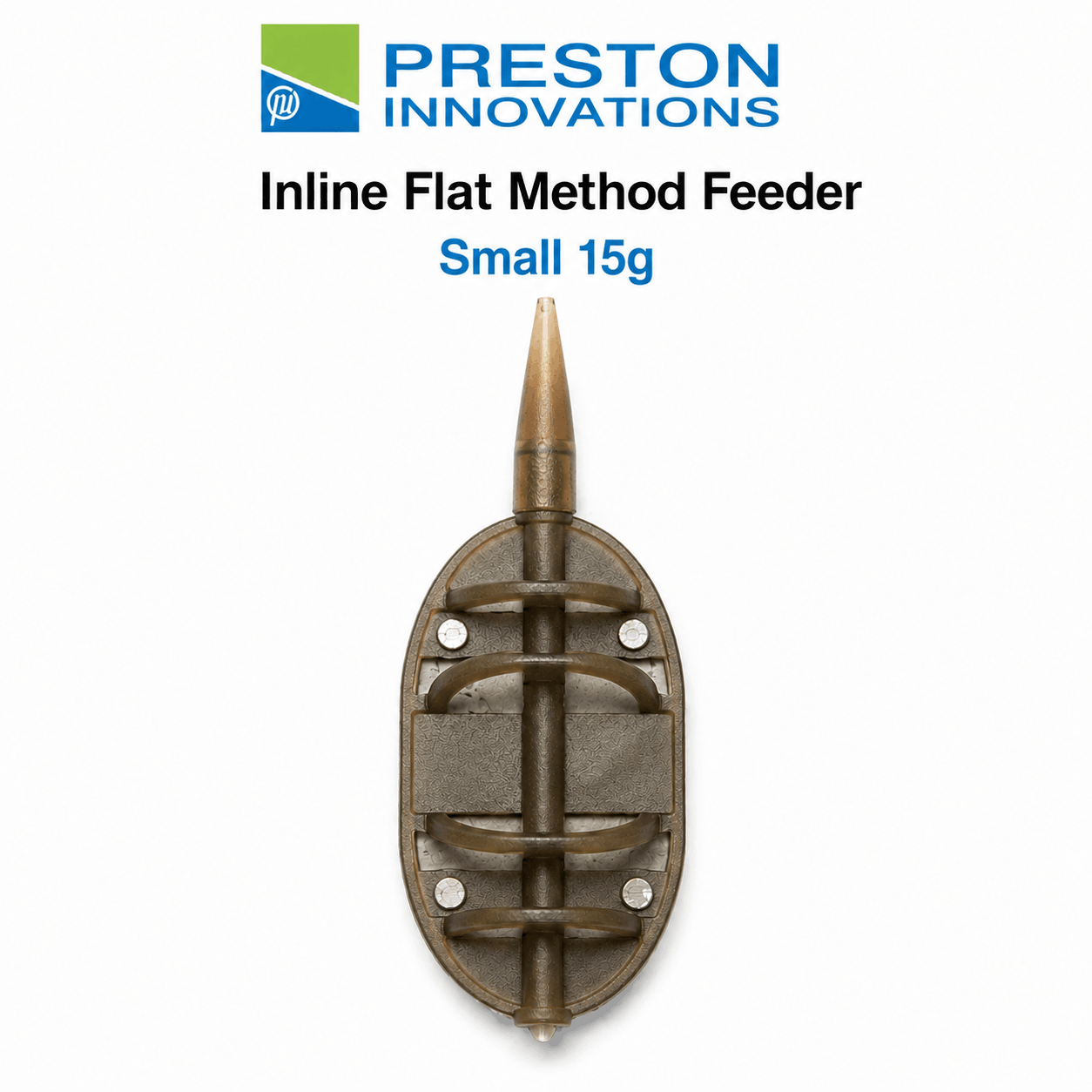 PRESTON-IN-LINE-FLAT-METHOD-FEEDER-Small-15g