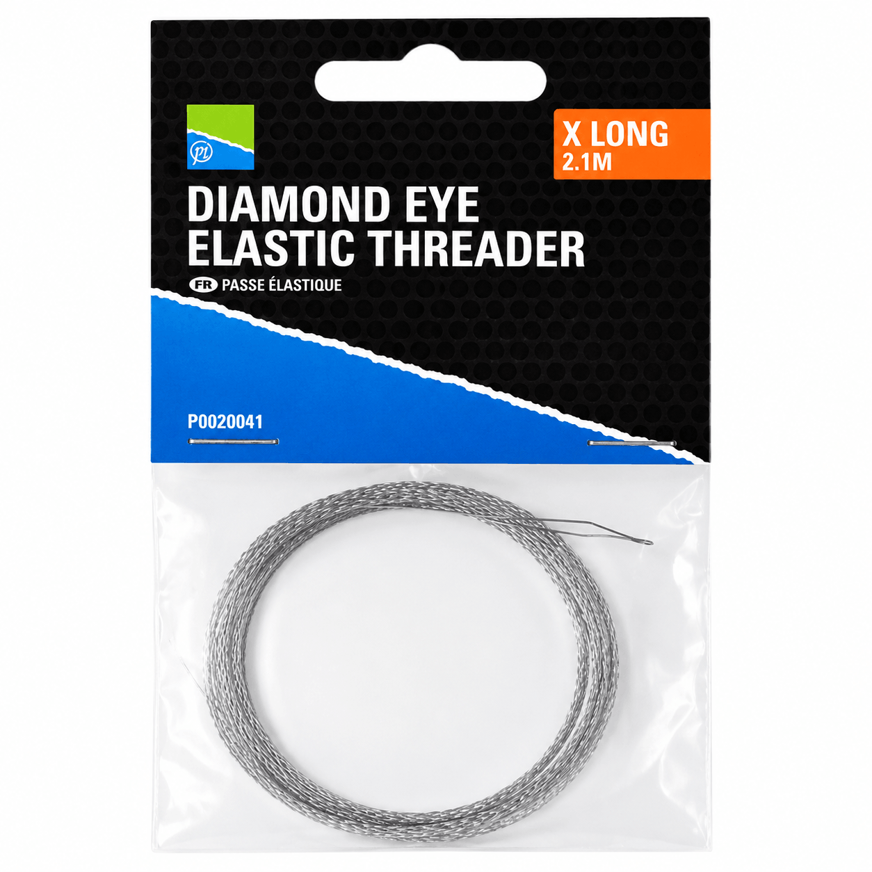 Preston-Diamond-Eye-Elastic-Threader-Extra-Long-2.1m