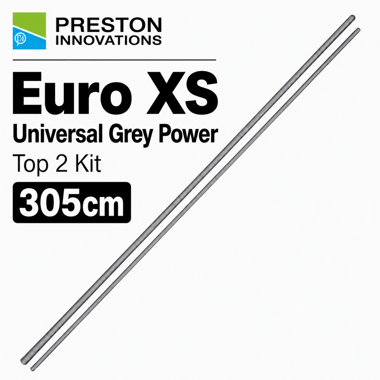 Preston-Euro-XS-Universal-Ghost-Grey-Power-Top-2-Kit-3.05m