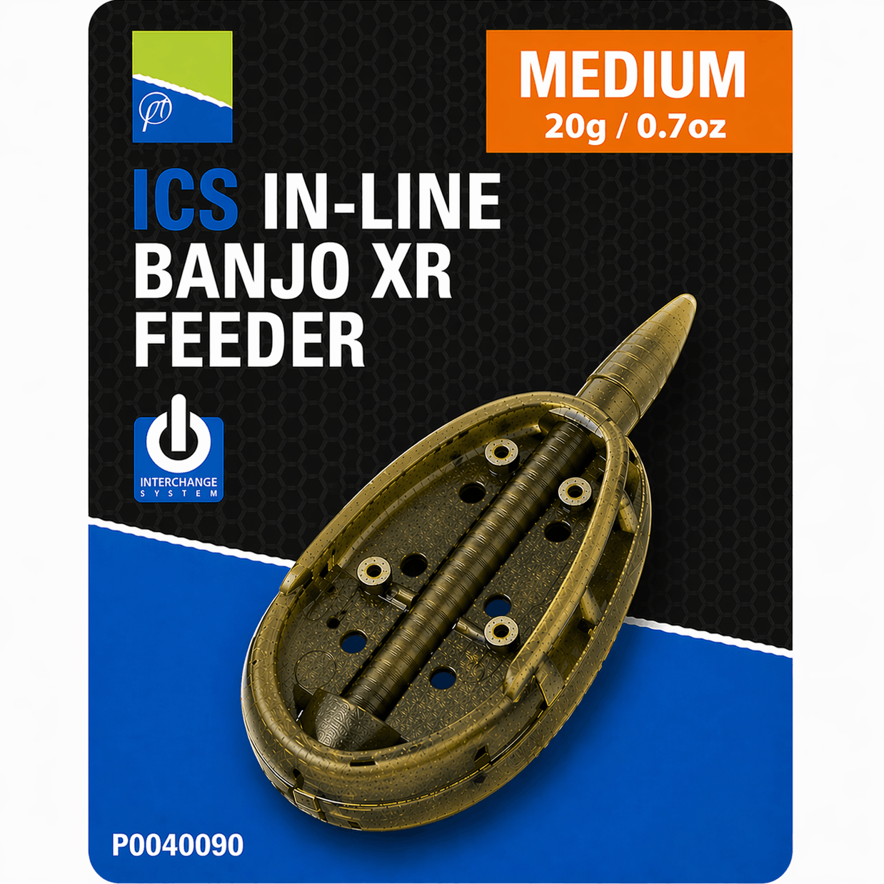 Preston-ICS-inline-banjo-xr-feeder-medium-20g