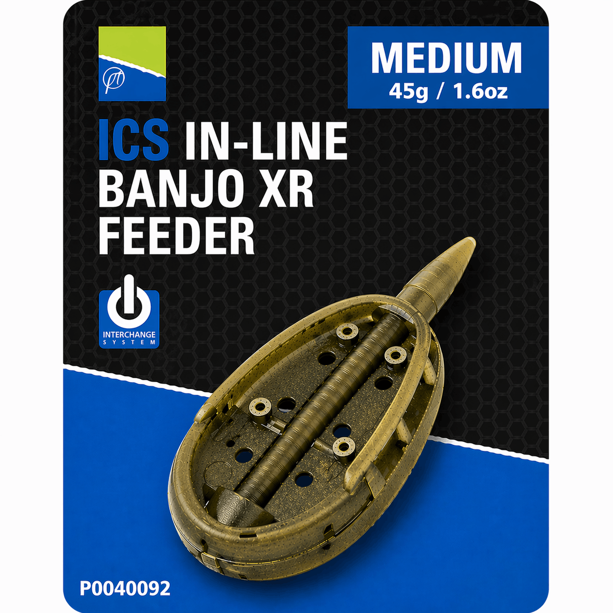 Preston-ICS-inline-banjo-xr-feeder-medium 45g