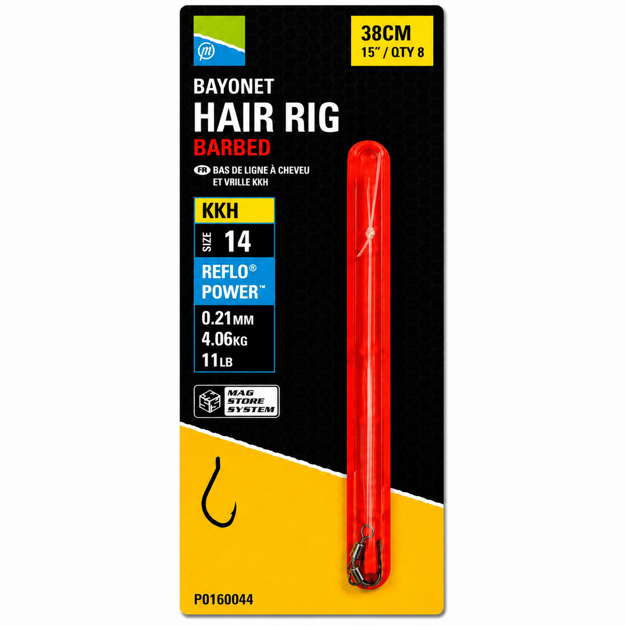 Preston-KKH-Bayonet-hair-rig-barbed-38cm-size-14-021mm