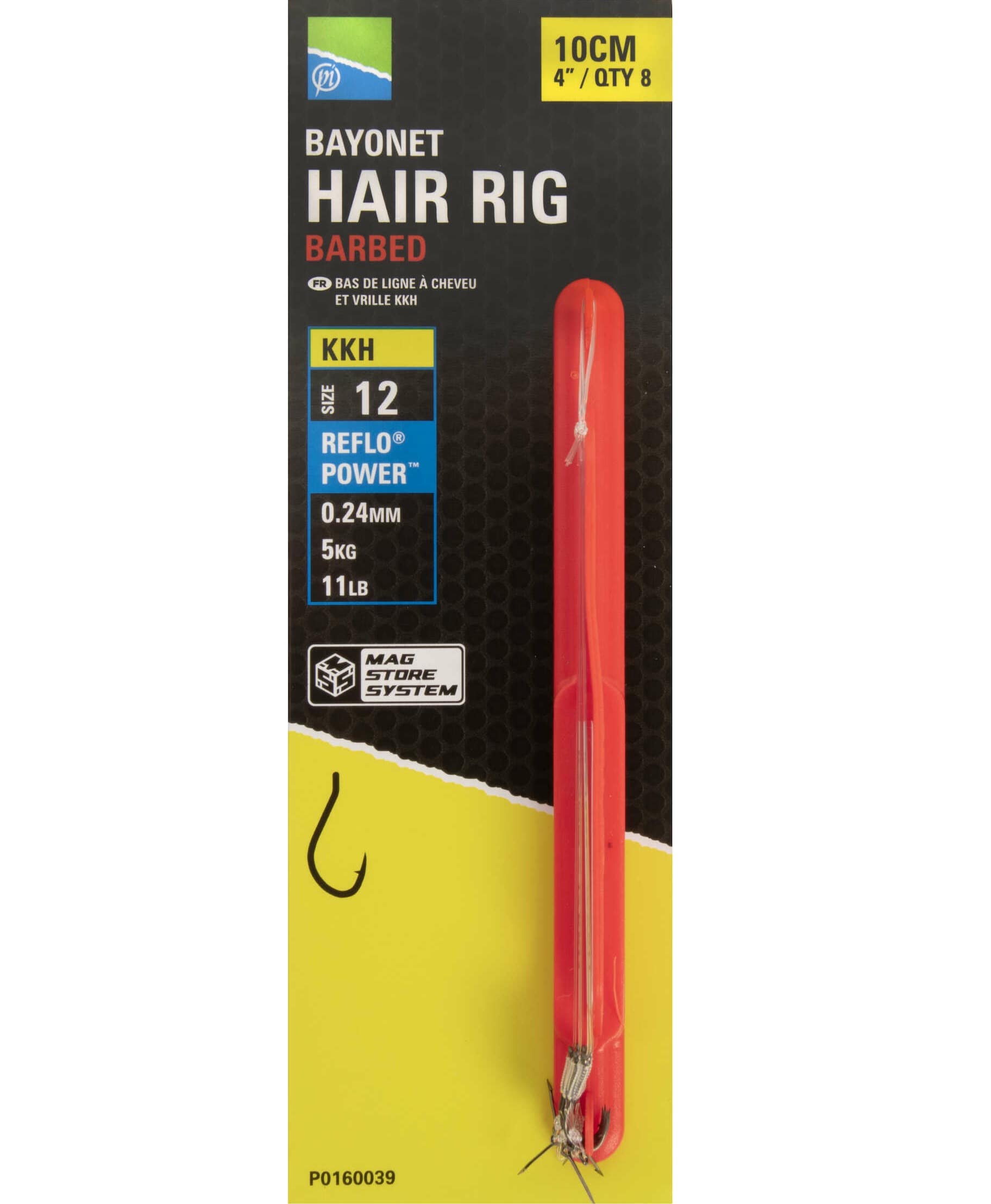 Preston KKH Bayonet hair rigs barbed