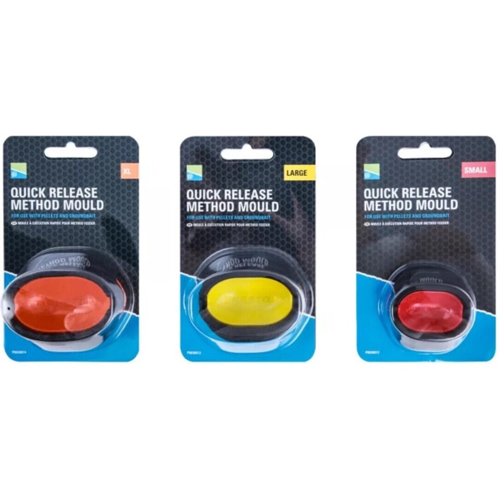 Preston quick release method moulds