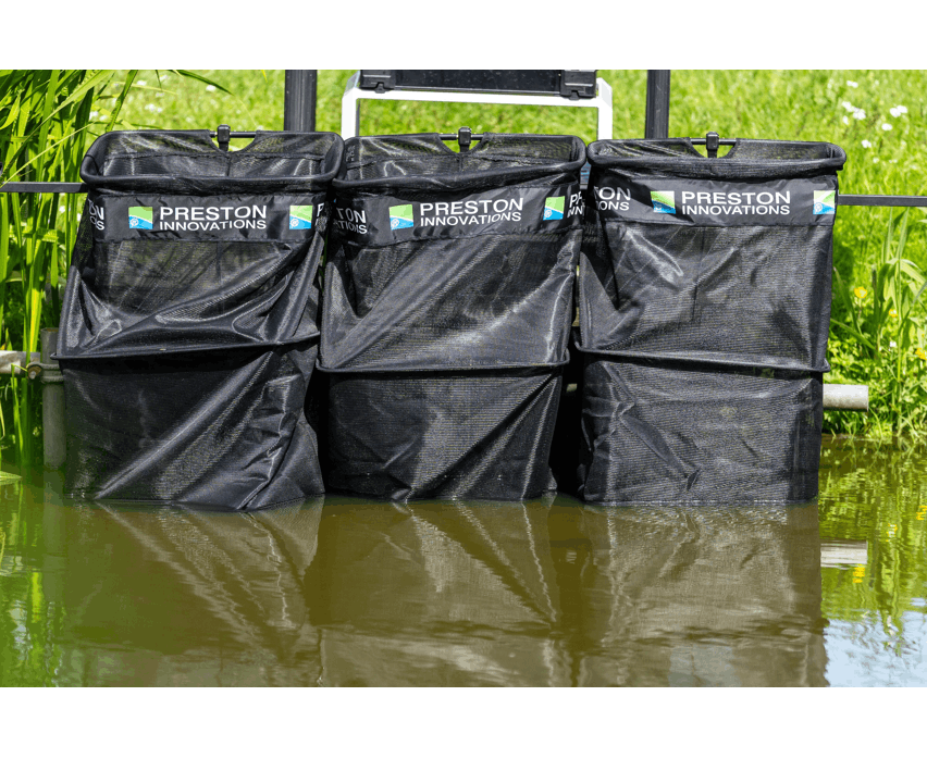 Preston-Triple-2.5m-Keepnet-Pack-Leefnetten