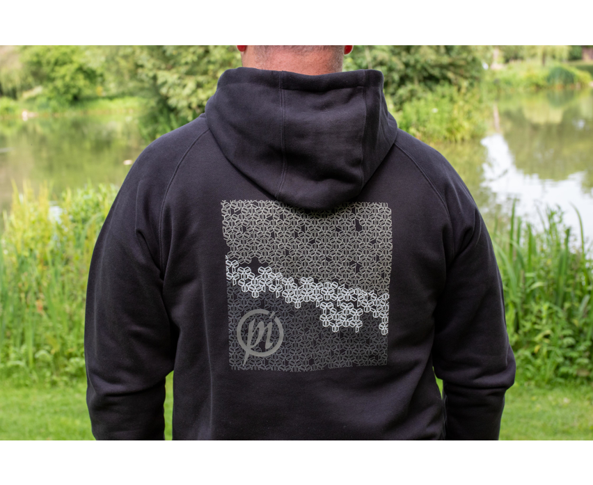 Preston black french terry hoodie